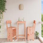 vidaXL Barkrukken 2 st 40x48,5x115,5 cm massief douglashout, Tuin en Terras, Tuinstoelen, Verzenden, Nieuw