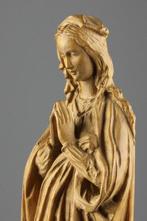 Val Gardena - Snijwerk, Maria Onbevlekt Ontvangen - 25 cm -