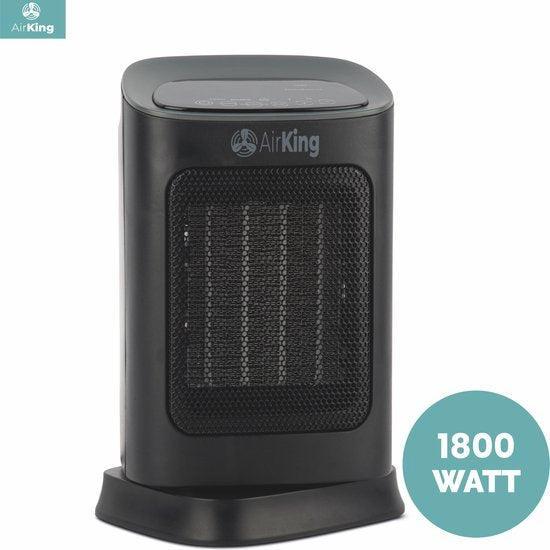 2dekans | AirKing Elektrische Kachel - Compacte Keramische, Huis en Inrichting, Kachels, Zo goed als nieuw, Ophalen of Verzenden