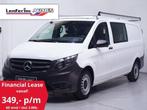 Mercedes-Benz Vito 111 CDI 114 pk Dubbel Cabine XL Airco,, Wit, Plug-in hybride, Nieuw, Lease
