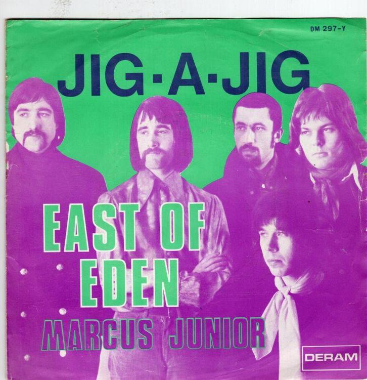 East Of eden - Jig-A-Jig + Marcus Junior (Vinylsingle), Cd's en Dvd's, Vinyl Singles