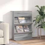 vidaXL Tijdschrift Rek Grijs Sonoma 70 x 41 x 96 cm Bewerkt, Verzenden, Nieuw