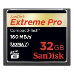 Sandisk CF 32GB Extreme Pro 160MB/s, Audio, Tv en Foto, Fotografie | Geheugenkaarten, Nieuw, Overige merken, Overige typen, Ophalen of Verzenden
