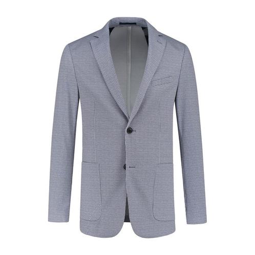 GENTS - Colbert pied-de-poule lichtblauw - 102, Kleding | Heren, Kostuums en Colberts, Verzenden