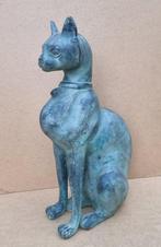 Beeld, Bastet Kat - 41 cm - verbronsd metaal, Antiek en Kunst