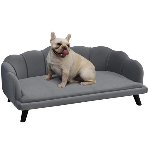 TRUUSK Hondensofa Met Rugleuning Dierensofa Met Houten Poten, Dieren en Toebehoren, Honden-accessoires, Nieuw, Verzenden