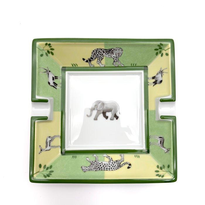 Hermès - Hermès - Asbak - Porselein, Keramiek - Afrika-serie, Verzamelen, Rookartikelen, Aanstekers en Luciferdoosjes