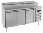 RVS Saladette - 3 Deurs - 8x 1/3GN Pan - 1795x700x1085(h)mm, Verzenden, Nieuw in verpakking