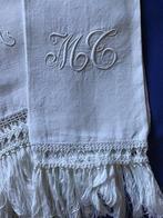 Handdoek (4) - 132 cm - 74 cm - Oude handdoeken, Antiek en Kunst, Antiek | Kleden en Textiel