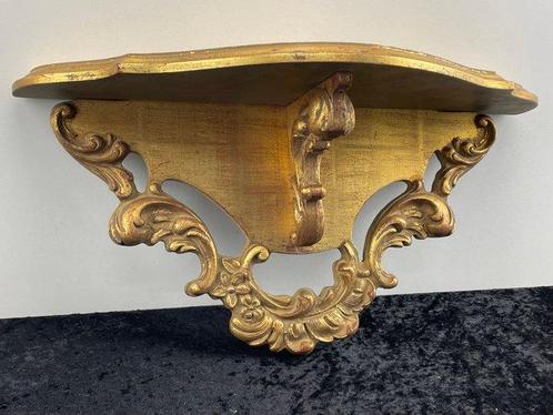 Beeldje - Elegante Wandconsole - Hout, Antiek en Kunst, Antiek | Overige Antiek