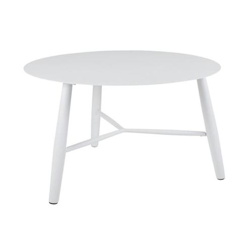 *WOONWINKEL* Brafab Vannes Rond Tafeltje Voor Buiten Wit 75, Tuin en Terras, Tuinsets en Loungesets, Nieuw, Verzenden