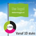 Vlag zeefdruk BASIS-3 PMS kleuren-200 x 300 cm