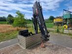 Iveco Daily 3.0I CNG Kraan LaadbakAutomaat HIAB 3-Persoons E, Auto's, Bestelauto's, Stof, Gebruikt, Euro 6, Iveco