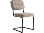Veiling - Criks Design Eetkamerstoelen Set van 2 Taupe (46x8