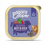 11x Edgard & Cooper Kuipje Vers Vlees Hondenvoer Rund - Eend, Verzenden