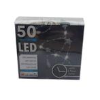 LED Draadverlichting met Sterren - 50 LEDs - Timer - 3, Nieuw, Verzenden