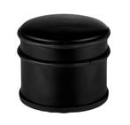 Deurstopper, zwart (9 cm diameter, 7,5 cm hoogte, 1 kg, rub, Doe-het-zelf en Verbouw, Ophalen of Verzenden, Nieuw