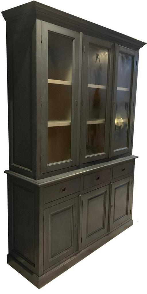 Buffetkast Dronten antraciet - grijs 150cm, Huis en Inrichting, Kasten | Buffetkasten, Ophalen of Verzenden