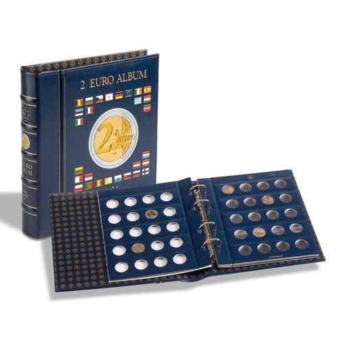 Leuchtturm Vista 2-Euromunten Album, Postzegels en Munten, Munten en Bankbiljetten | Toebehoren, Verzenden