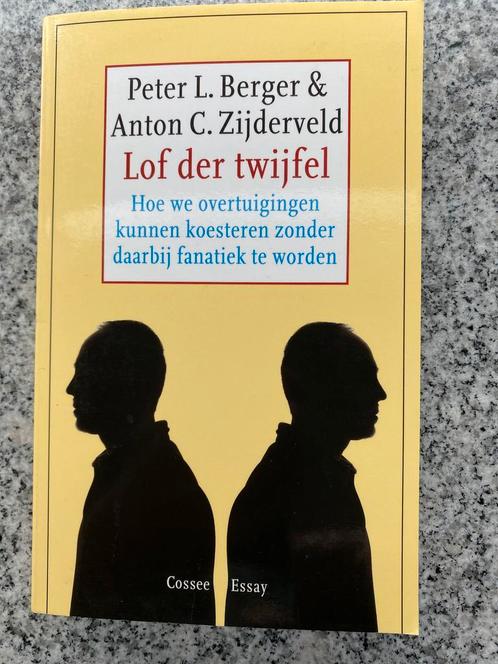 Lof der twijfel (Peter L. Berger & Anton C. Zijderveld), Boeken, Psychologie, Persoonlijkheidsleer, Gelezen, Verzenden
