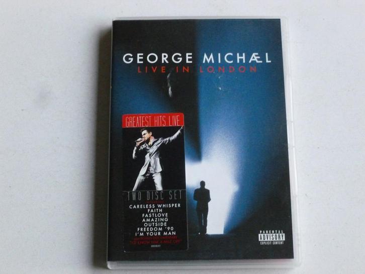 George Michael - Live in London (2 DVD), Cd's en Dvd's, Dvd's | Muziek en Concerten, Zo goed als nieuw, Verzenden