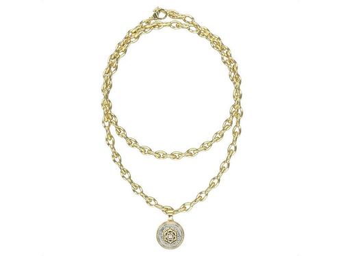 GUESS La Fleur JUBN04545JWYGT-U - Dames - Ketting - Goud -, Huis en Inrichting, Woonaccessoires | Overige, Zo goed als nieuw, Verzenden