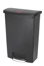 Rubbermaid Slim Jim Step On container zwart 90 liter, Verzenden