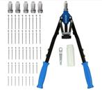 Klinknagel gun met 5 mondstukken (Gereedschap, Voor in Huis), Verzenden, Nieuw