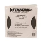 Fixman Zelfklevende tochtstrip - 3-8 mm - 10,5 meter - zw..., Ophalen of Verzenden, Nieuw