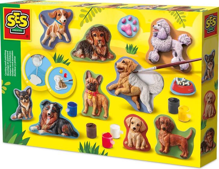SES - Gieten en Schilderen Honden | SES Creative - Hobby, Hobby en Vrije tijd, Knutselen, Nieuw, Verzenden