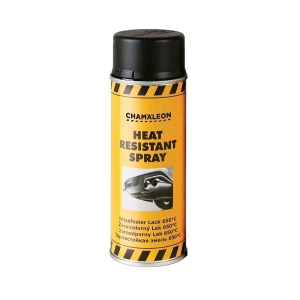Hittebestendige lak 650°C zwart spuitbus 400 ml - Chamäleo, Auto diversen, Autogereedschap, Nieuw, Verzenden