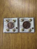 Italië, Koninkrijk Vittorio Emanuele III. 5 Cent Spiga + 10, Postzegels en Munten, Munten | Europa | Niet-Euromunten