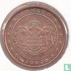 Monaco 1 cent 2002, Verzenden, Monaco, 1 cent, Losse munt