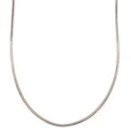 Witgouden spang 42 cm 18 krt, Sieraden, Tassen en Uiterlijk, Kettingen, Verzenden, Zo goed als nieuw, Goud, Goud