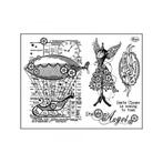 Viva Decor - Clear Stamp - Steampunk Angel, Hobby en Vrije tijd, Verzenden, Nieuw