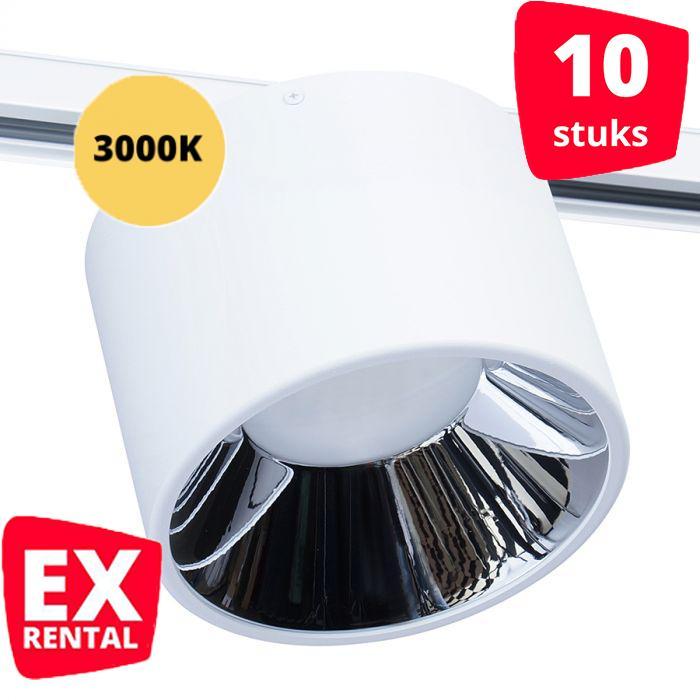 LED (midden) spot BUSS19 Philips wit 3000K x10 Ex Rental, Huis en Inrichting, Lampen | Spots