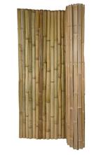 Bamboemat half rond naturel 180x180cm, Verzenden, Nieuw