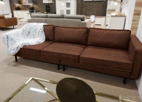 Bankstel Westervoort - rechte banken - Bruin, Huis en Inrichting, Banken | Bankstellen, Nieuw, Stof