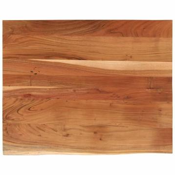 Massief Acacia Bureaublad 100x80cm - Tweedekansje! OP=OP beschikbaar voor biedingen