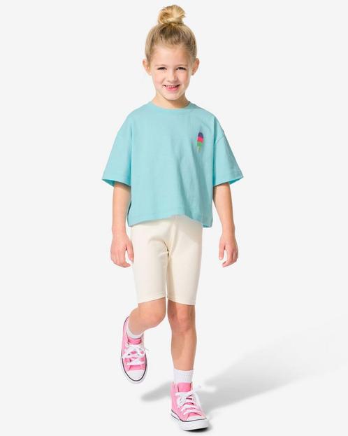HEMA Kinder korte leggings rib kersen - 2 stuks roze, Kinderen en Baby's, Kinderkleding | Overige, Nieuw, Verzenden