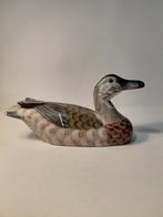 Lokeend - Période 1960-1970, bois marouflé, 24 cm - Hout, Antiek en Kunst