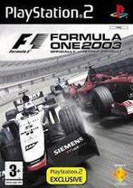 Formula One 2003 (PS2 Games) (Playstation 2), Ophalen of Verzenden, Zo goed als nieuw