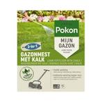 POKON GAZONMEST MET KALK 3-IN-1 15M² (PLANT & ZORG), Tuin en Terras, Nieuw, Ophalen of Verzenden
