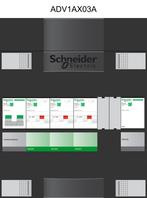 Schneider groepenkast 1 fase met 3 aardlekautomaten en, Ophalen of Verzenden, Nieuw