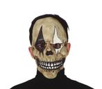 Halloween Masker Schedel Harlekijn, Verzenden, Nieuw