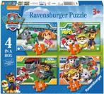 Paw Patrol Puzzel (4 in a box) | Ravensburger - Puzzels, Verzenden, Nieuw