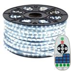 LED Strip Wit - 5 meter in een ROL - 220V - 5050 SMD - 60L/, Huis en Inrichting, Nieuw, Ophalen of Verzenden