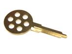 911538903GL Porsche Blank Key Shank in Gold 70s Retro 911, Auto-onderdelen, Carrosserie en Plaatwerk, Verzenden, Nieuw