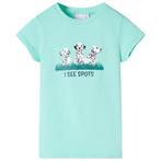 vidaXL Kindershirt 92 lichtmint, Kinderen en Baby's, Verzenden, Nieuw