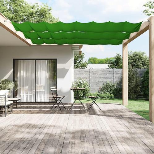 vidaXL Luifel verticaal 100x800 cm oxford stof lichtgroen, Tuin en Terras, Zonneschermen, Nieuw, Verzenden